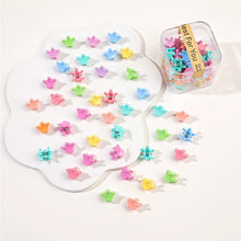 Load image into Gallery viewer, 40pcs/set Colorful Hair Clip Multishaped Cute Bangs Hairpin Braid Hair Clip Headwear Hair Styling Accessories for Adult Children