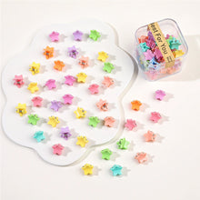 Load image into Gallery viewer, 40pcs/set Colorful Hair Clip Multishaped Cute Bangs Hairpin Braid Hair Clip Headwear Hair Styling Accessories for Adult Children