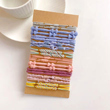 Load image into Gallery viewer, Multicolor Multistyle Hair Tie Set Simple Temperamental Highly Elastic Rubber Band Ponytail Hair Rope Headwear Hair Accessories
