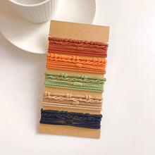 Load image into Gallery viewer, Multicolor Multistyle Hair Tie Set Simple Temperamental Highly Elastic Rubber Band Ponytail Hair Rope Headwear Hair Accessories