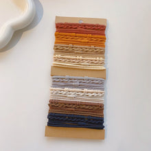 Load image into Gallery viewer, Multicolor Multistyle Hair Tie Set Simple Temperamental Highly Elastic Rubber Band Ponytail Hair Rope Headwear Hair Accessories