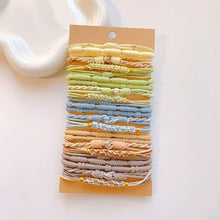 Load image into Gallery viewer, Multicolor Multistyle Hair Tie Set Simple Temperamental Highly Elastic Rubber Band Ponytail Hair Rope Headwear Hair Accessories