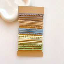 Load image into Gallery viewer, Multicolor Multistyle Hair Tie Set Simple Temperamental Highly Elastic Rubber Band Ponytail Hair Rope Headwear Hair Accessories