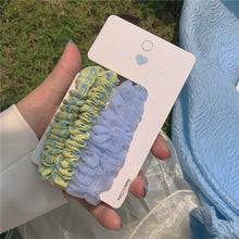 Load image into Gallery viewer, 4pcs/set Sweet Colorful Hair Band Simple Temperamental Hair Tie Highly Elastic Rubber Band Headwear Hair Accessory for Women