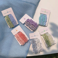 Load image into Gallery viewer, 4pcs/set Sweet Colorful Hair Band Simple Temperamental Hair Tie Highly Elastic Rubber Band Headwear Hair Accessory for Women