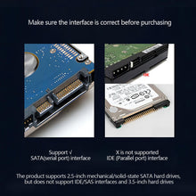Load image into Gallery viewer, Hard Disk Adapter Cable 2.5 Inch USB Easy Drive Cable Hard Drive Easy Drive Line SATA22 Pin String Oral Line