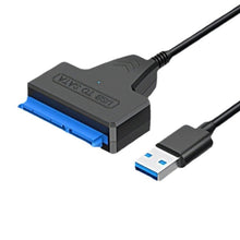 Load image into Gallery viewer, Hard Disk Adapter Cable 2.5 Inch USB Easy Drive Cable Hard Drive Easy Drive Line SATA22 Pin String Oral Line