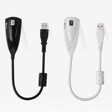 Load image into Gallery viewer, 5HV2 stereo 7.1 channel with cable sound card USB sound card Computer games dedicated external high-end sound card