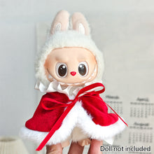 Load image into Gallery viewer, Clothes for 17cm Labubu Fashion Clothes Cape Bibs Cozy Miniature Clothes Doll Mini Fashion Accessories