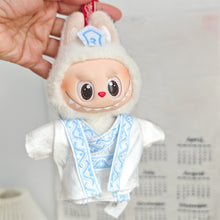Load image into Gallery viewer, Miniature Hanfu Ancient Style Set for 17cm Labubu Dolls Cute DIY Doll Clothes Fashion Accessories Lovely Outfit Gifts for Girls Friends