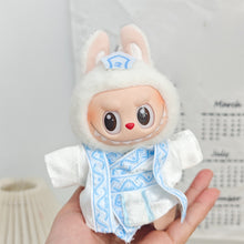 Load image into Gallery viewer, Miniature Hanfu Ancient Style Set for 17cm Labubu Dolls Cute DIY Doll Clothes Fashion Accessories Lovely Outfit Gifts for Girls Friends