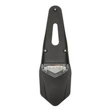 Load image into Gallery viewer, Universal Motorcycle Rear Fender License Plate Holder With LED Tail Light Brake Lamp For Enduro Motocross Dirt Bike Accessories