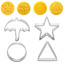 Load image into Gallery viewer, Stainless Steel Sugar Cookie Cutting Molds Baking DIY Cookie Molds Kitchenware Tools Clay Molds Cookies Game Tools Perfect Gift
