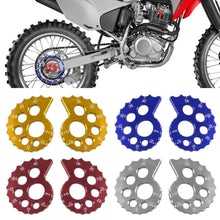 Load image into Gallery viewer, 2Pcs Motorcycle Parts Motorcycle Chain Adjuster Regulator CNC For CRF230F 230L CRM250 XLR250R XR230R 250L 650R 650L 400R Accessories