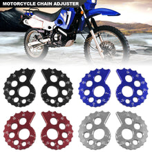 Load image into Gallery viewer, 2Pcs Motorcycle Parts Motorcycle Chain Adjuster Regulator CNC For CRF230F 230L CRM250 XLR250R XR230R 250L 650R 650L 400R Accessories