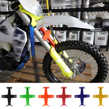 Load image into Gallery viewer, Motocross Glossy Finish Brace Fork Support Explosion-proof Transportation Protector Guard Motorcycle Block Enduro Seal Savers Accessaries