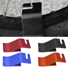 Load image into Gallery viewer, Universal Motorcycle Tire Holder Hook Bead Buddy Installation Assistance Tool CNC For KTM Husqvarna Yamaha Kawasaki Suzuki Honda Husaberg