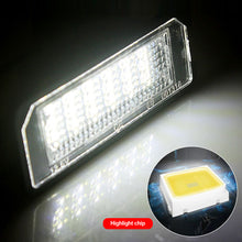Load image into Gallery viewer, Car Rear License Number Plate Light SMD LED Lamp CANbus For VW Passat B6 CC Eos Golf 4 5 6 7 MK7 Polo Superb Seat Leon Altea