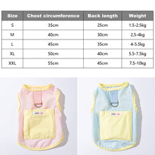 Load image into Gallery viewer, Dog Cool and Comfortable Summer Dog Two Leg Clothes Teddy Yorkshire Breathable Clothing Pet Supplies