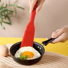 Load image into Gallery viewer, Silicone Frying Shovel Non-stick Surface Kitchen Pancake Fried Egg Transfer Shovel Steak Shovel Kitchen Baking Tools