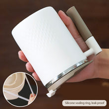 Load image into Gallery viewer, Portable Double-layer Anti-scalding Coffee Mug 304 Stainless Steel Water Cup with Handle and Cover Leak-proof Thermos Cups Mugs