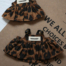Load image into Gallery viewer, Miniature Leopard Print Back Dress for 17cm Labubu Dolls Cute DIY Doll Clothes Fashion Accessories Lovely Outfit Gifts for Girls Friends