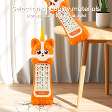 Load image into Gallery viewer, Baby Phone Toy Music Sound Telephone Sleeping Toys With Teether Simulation Phone Kids Infant Early Educational Toy Kids Gifts
