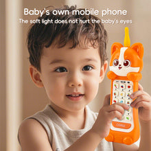 Load image into Gallery viewer, Baby Phone Toy Music Sound Telephone Sleeping Toys With Teether Simulation Phone Kids Infant Early Educational Toy Kids Gifts