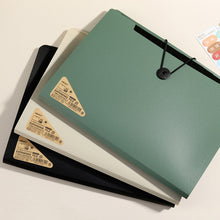 Load image into Gallery viewer, 8 Layers A4 File Folder Storage Test Paper Desktop Tool Organ Bag Office Business School Student Supplies Sorting Stationery