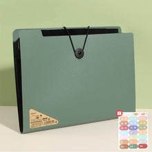 Load image into Gallery viewer, 8 Layers A4 File Folder Storage Test Paper Desktop Tool Organ Bag Office Business School Student Supplies Sorting Stationery