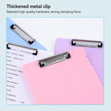 Load image into Gallery viewer, A4 Plastic File Box Folder Storage Multi-Purpose Desktop Test Paper Organizer Document Board Folder Storage Box Writing Board Office