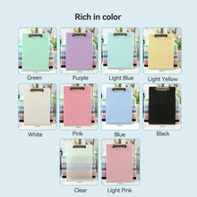 Load image into Gallery viewer, A4 Plastic File Box Folder Storage Multi-Purpose Desktop Test Paper Organizer Document Board Folder Storage Box Writing Board Office