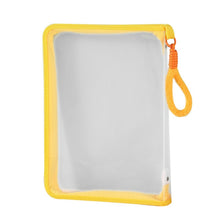 Load image into Gallery viewer, Ins Colorful Dopamine A4 Transparent Zipper Large Handbag File Folder Cute Document Storage Bag Book Storage Office Stationery Gift