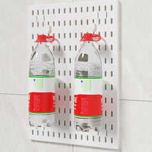 Load image into Gallery viewer, Punch-Free DIY Wall Hole Hang Pegboard Board Panels Storage Splicable Rack Wall Organizer Shelves For Kitchen Dormitory Room Home Decoration