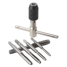 Load image into Gallery viewer, T-type M3-M8 6PCS/Set Hand Tap Wrench Set Screw Thread Plug T-shaped Tool Threading tool Hardware Tap Wrench Maintenance Service Tool