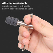 Load image into Gallery viewer, T-type M3-M8 6PCS/Set Hand Tap Wrench Set Screw Thread Plug T-shaped Tool Threading tool Hardware Tap Wrench Maintenance Service Tool