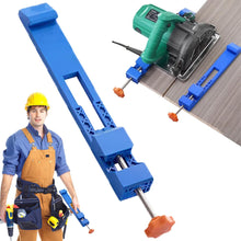 Load image into Gallery viewer, Adjustable Cutting Machine Base Guide Linear Motion Guide Rail Circular Saw Guide Clamp Wood Metal Working for Precision Cutting and Milling Tasks