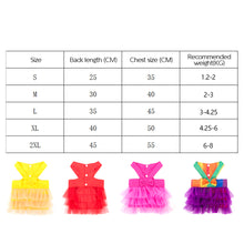 Load image into Gallery viewer, Pet Dog Dresses for Small Dog Girl Pet Supplies Party Clothes Photo Props Pet Costume Dog Clothes Tutu Shirt Puppy Skirt