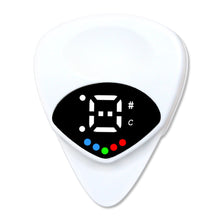 Load image into Gallery viewer, 1PC 2-IN-1 Guitar Pick Tuner Bass and Ukulele 12-Tone Equal Temperament Tuner