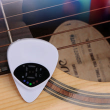 Load image into Gallery viewer, 1PC 2-IN-1 Guitar Pick Tuner Bass and Ukulele 12-Tone Equal Temperament Tuner