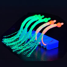 Load image into Gallery viewer, 5PCS Sea Fishing Fluorescent Yellow Fish Hooks Without Barrier Barbs Designed Night Fishing Gear Supplies
