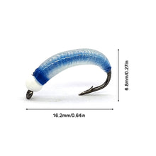 Load image into Gallery viewer, 1PC Luminous Nymphs Fly Hook Lure Bent Back Hook Fishing Accessories