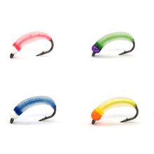 Load image into Gallery viewer, 1PC Luminous Nymphs Fly Hook Lure Bent Back Hook Fishing Accessories