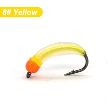 Load image into Gallery viewer, 1PC Luminous Nymphs Fly Hook Lure Bent Back Hook Fishing Accessories