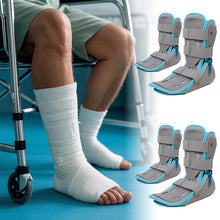 Load image into Gallery viewer, 1PC Adjustable Short Ankle Joint Fixation Support Foot Drop Orthotics Breathable Anti-Slip Strong Support Ankle Guard