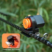 Load image into Gallery viewer, Lure Rod Fishing Line Length Counter Drop Wheel Fishing Line Bidirectional Measuring Device Fishing Gear Accessories