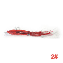 Load image into Gallery viewer, 1PC 14CM/40G Lure Bait With Whiskers Treble Hook Design Sea Fishing Octopus Long Casting Bait Fishing Tackle Accessory
