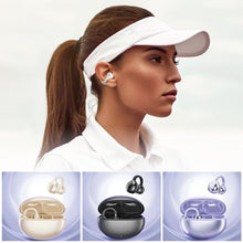 Load image into Gallery viewer, 5.4 Wireless Bluetooth Headphones With Digital Display Ear Clip Bone Conduction Long Endurance Sports Headphones
