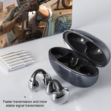 Load image into Gallery viewer, 5.4 Wireless Bluetooth Headphones With Digital Display Ear Clip Bone Conduction Long Endurance Sports Headphones