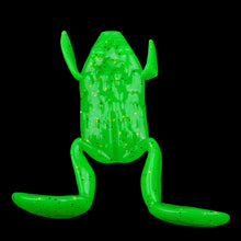 Load image into Gallery viewer, 1PC Lure Topwater Kicking Frog Simulation TPE Frog Bait Long Cast Surface Black Pit Wild Fishing Fake Bait